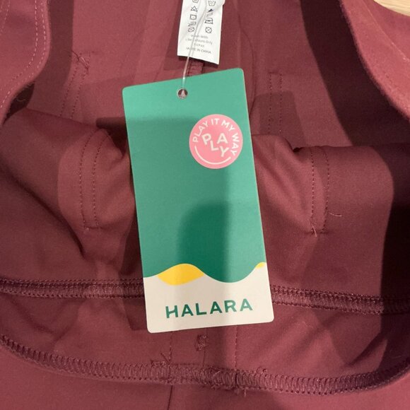 Halara High Waisted Button Multiple Pockets Straight Leg Casual Pants - Picture 6 of 6